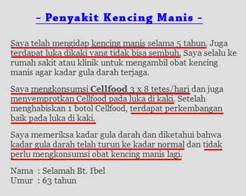 Testimoni-Cellfood