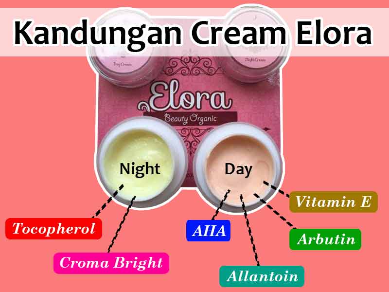 Harga Cream Elora Beauty Organic 