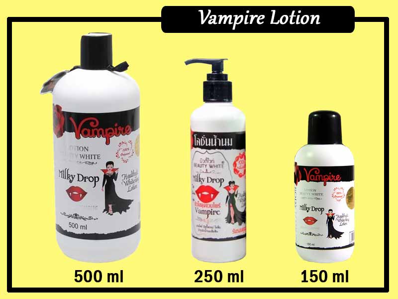 Khasiat Lotion Vampire 