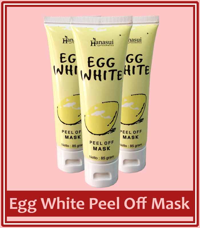 Masker Putih Telur Hanasui 