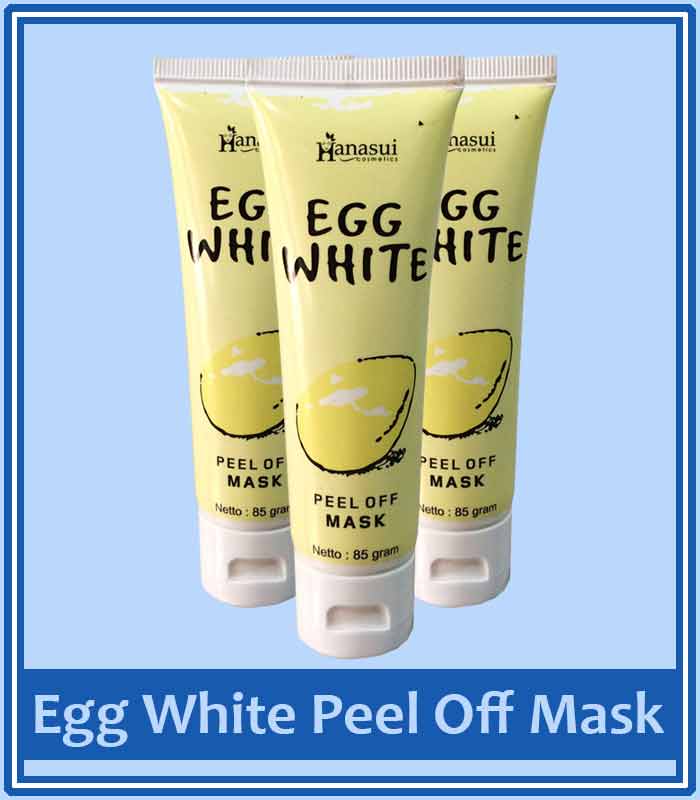 Efek Masker Putih Telur Hanasui 