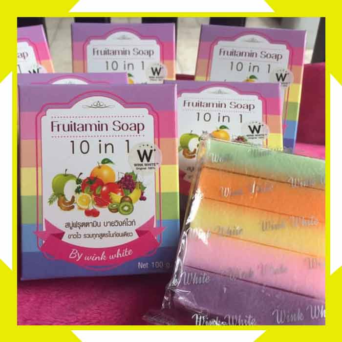 Review Fruitamin Soap 10 In 1 