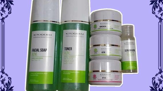 Kitoderm Acne Untuk Jerawat: Facial Soap, Cream, Toner Dan Serum